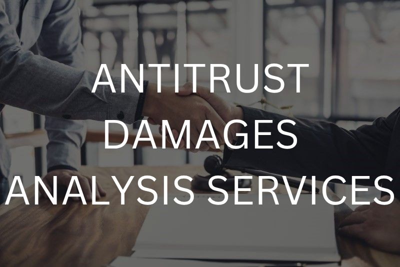 Antitrust damages analysis services
